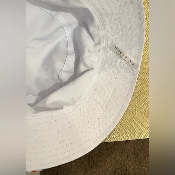 Alice + Olivia Black Floral Bucket Hat - Picture 5 of 5